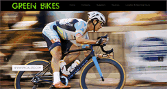 Desktop Screenshot of greenbikes-store.com